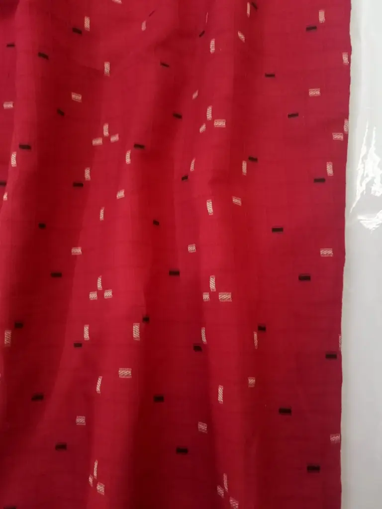 Cotton Jacquard 04 Red