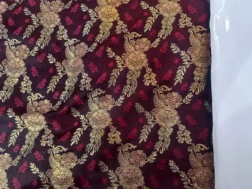 Jamawar Burgundy 01